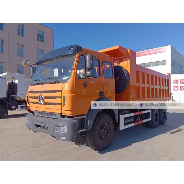 Weichai Power Engine Beiben 6x4 Tipper Truck 10 Tires 23 Ton Dump Truck