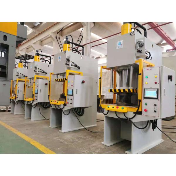 C Type 40Ton Servo Hydraulic Press Machine CE ISO PLC HMI 400KN