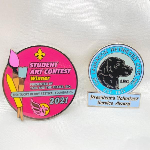 Clothes Colorful Custom Lapel Pins Metal Saudi National Day Magnetic Logo Pins Badge