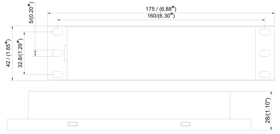 Factory Price 10W 100-277VAC UL924 CSA Li-ion Auto Test 5 Year Warranty Down Light Ceiling Light Panel Light Panic Light Ballast Powerpack for Emergency Case