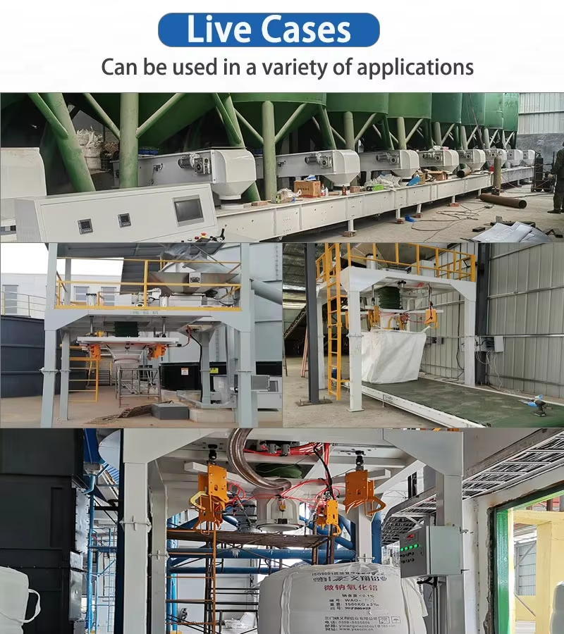 Clay Fine Granule Packaging Machine Valve Bulk Bag Packing Machine 1