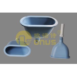 Heat resistant ice blue counter top sinks / science lab sinks