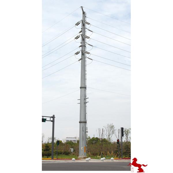 9m Mobile Communication Tower Pole For Antenna Unicom
