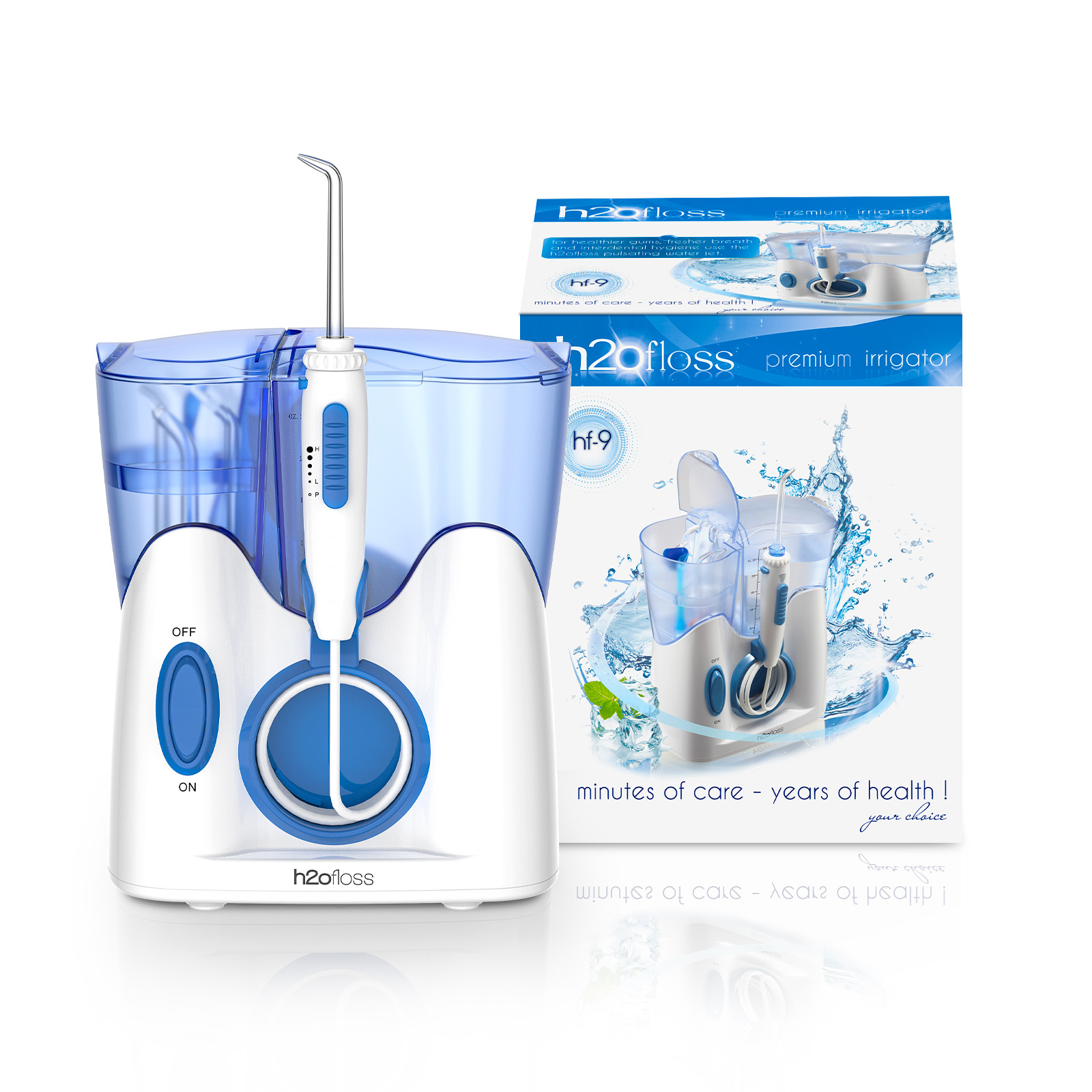 Buy cheap Commercial Countertop Water Flosser Quiet Design With 12 Multifunctional Tips product