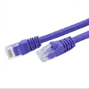 China 26awg BC CCA Shielded FTP Cat5e Patch Cord , 20m Cat5e Ethernet Cable on sale