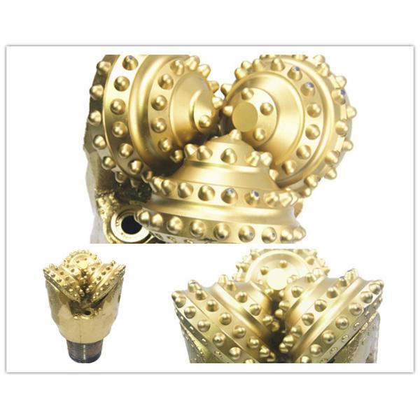Abrasion Proof Rock Drill Bit , Rotary Rock Bit Efficient Cutting Structures