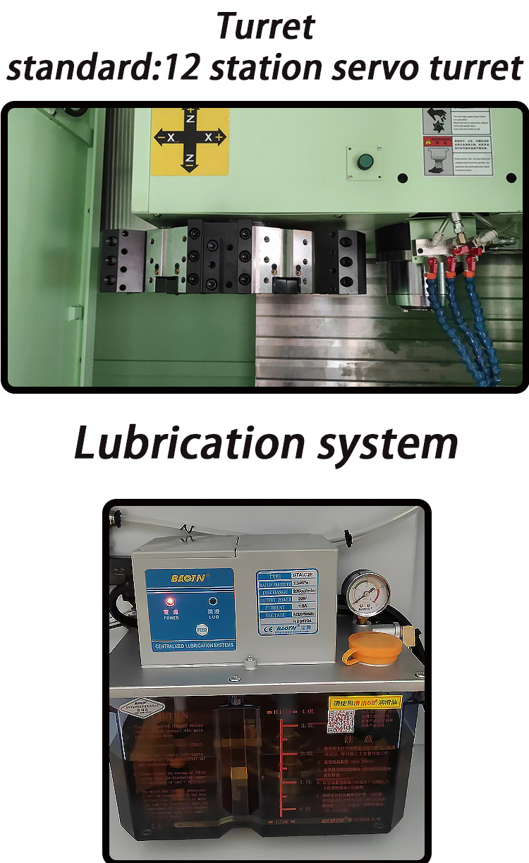 Multi Function CNC Vertical Lathe Machine With Grinding Capability