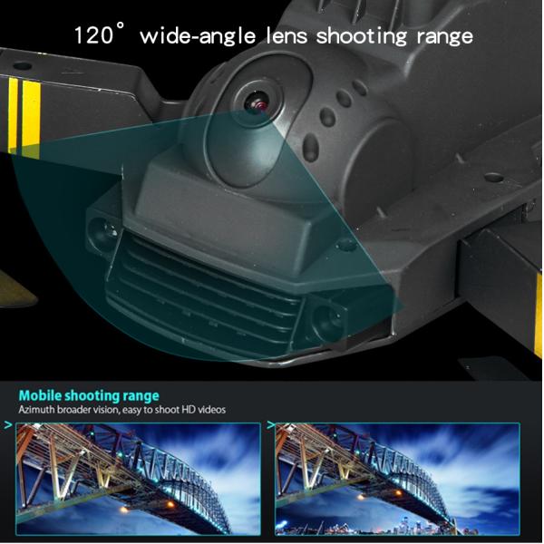 Foldable Altitude Hold Quadcopter Drone with HD Camera Live Video e58 pocket 4k drone