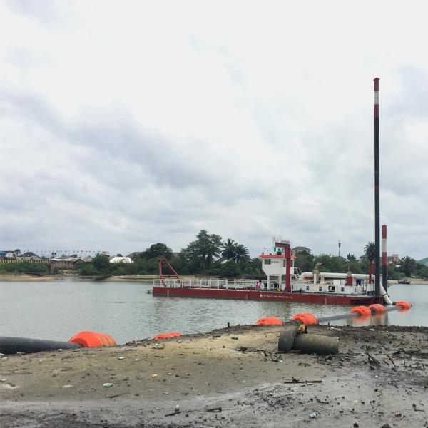 4000m3/h Water Flow Mitsubishi River Dredger for River Cleaning and Dredging