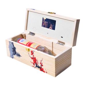 Buy cheap Magnetic LCD Screen Gift Box OEM Autoplay with rechargeable battery product