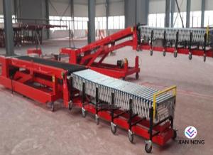 Buy cheap Adjustable Brake Conveyor For 20 Feet 40 Feet Container Loading And Unloading product