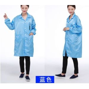 Buy cheap S- XXXL Polyester Breathable ESD Cleanroom Garment Anti Static product
