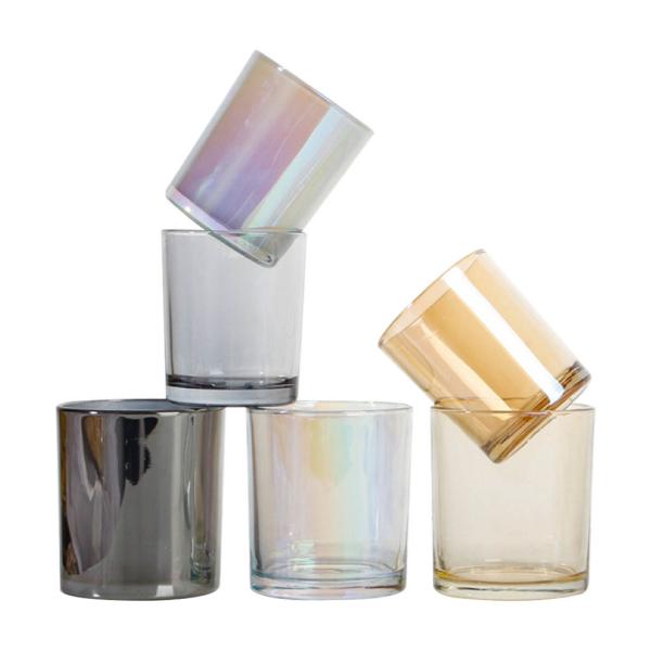 Wholesale Frosted Glass Candle Jars-Luxury Finish Customizable Small MOQ Bulk Pricing for Retailers