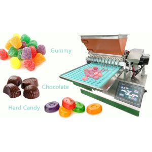 Buy cheap PLC Candy Making Machine SSS304 Chocolate Gummy Depositor Machine product