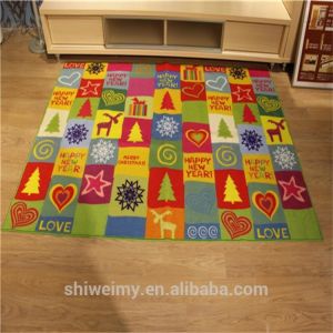 Buy cheap 2016 new cartoon Christmas tree design kids play rug mat product