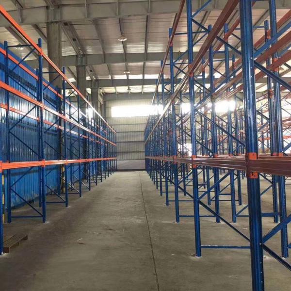 Customized Steel Pallet Shelving System with Adjustable Shelves