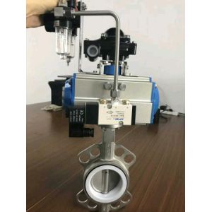 Pneumatic Rotary Actuator Qperated Ball Valve