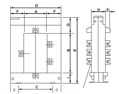 1250/5A Class 1.0 High Accuracy Split Core Current Transformer with CE Approval