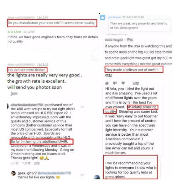 Full Spectrum 2.7umol/J UV LED Grow Lights 120W Waterproof LM301B LED Quantum Panel Board