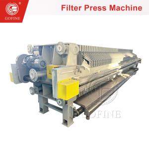 Buy cheap Automatic Plate and Frame Filter Press for ETP Wastewater Treatment product