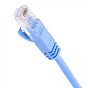 Buy cheap Copper 24AWG Patch Cord Cat 5e , BC7/0.2 PVC Jacket UTP Cat5e Patch Cable product