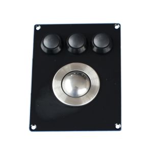 IP65 Stainless steel Industrial pointing device rugged trackball Mechanical