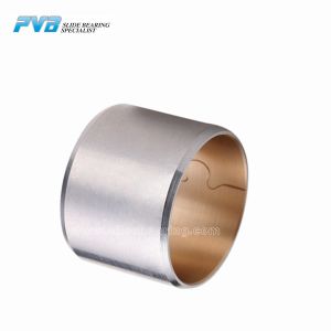 Buy cheap CuSn6.5P Bimetal Bushing Bronze Alloy Lead Free Bimetallic Bushing product