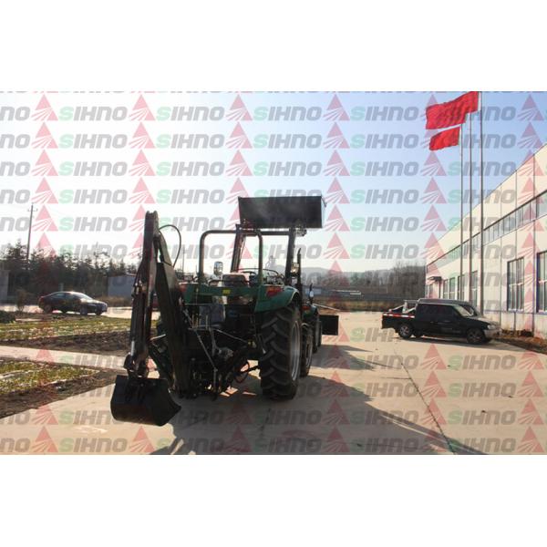Tractor with Front End Loader for Loading Goods