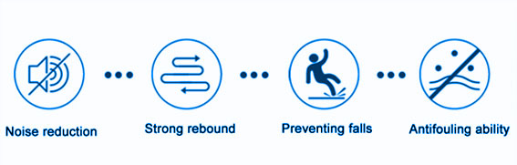 Customized Nylon Commercial Flooring Carpet Tiles 50CM X 50 CM