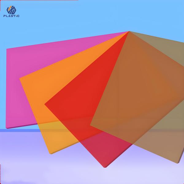 Customizable Color Clear Extruded Acrylic Sheet 100% PMMA Acrylic Material