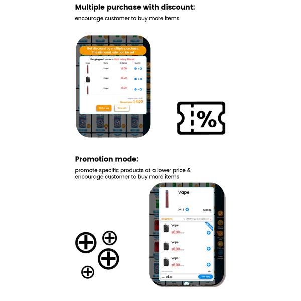300 Capacity Floor Standing Vending Machine With Full Glass Door