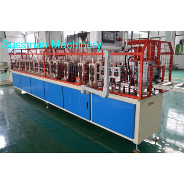 Galvanized Stud And Track Roll Forming Equipment Metal Furring Ceiling Machine