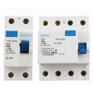 F360 Series 2P 4P IEC61008 RCD Circuit Breaker IP20 63A