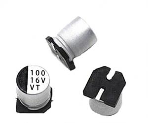 Buy cheap Conductive Polymer Aluminum Electrolytic Capacitor SMD 100UF 16V product
