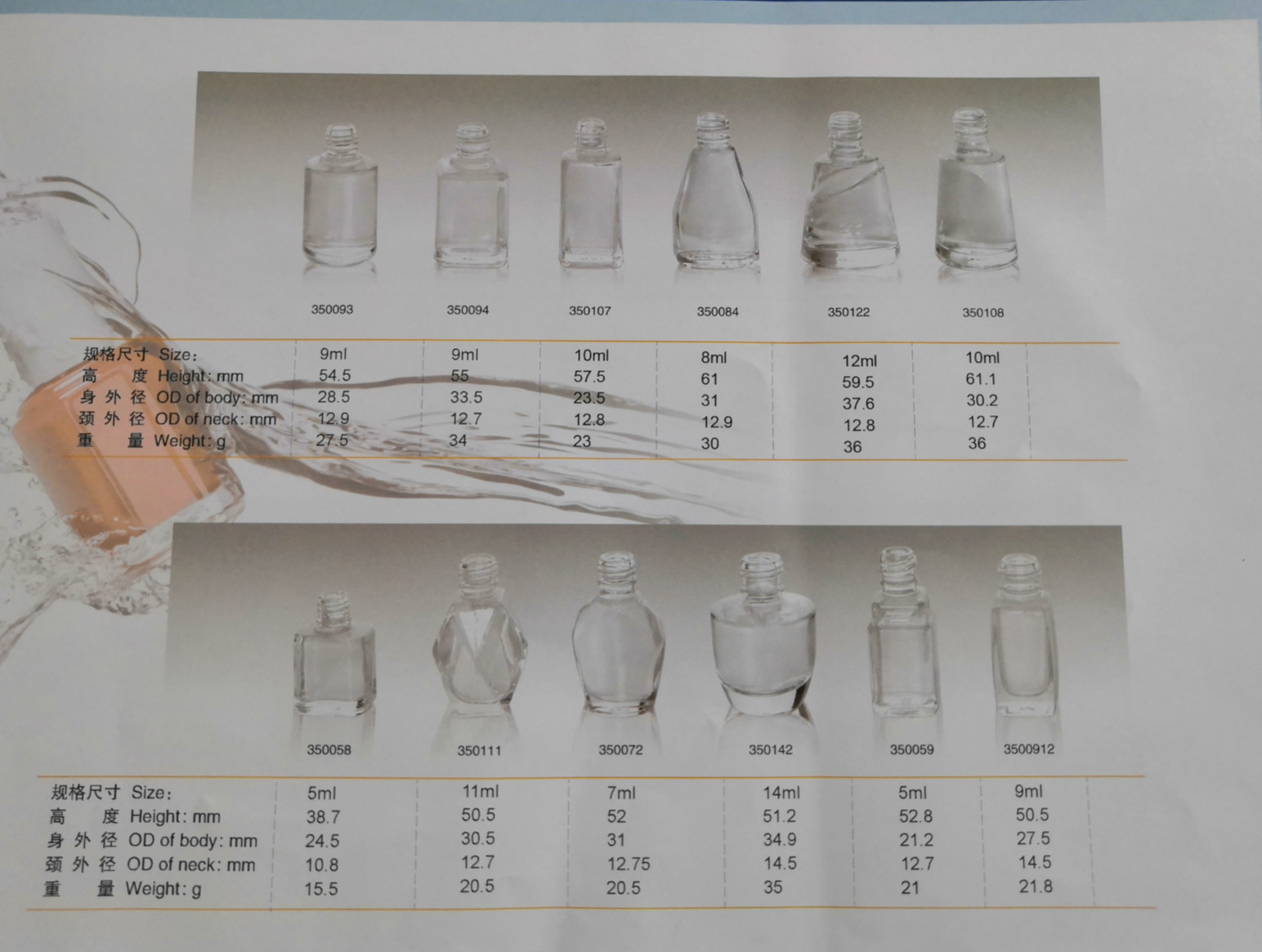 Buy cheap nali polish bottle product