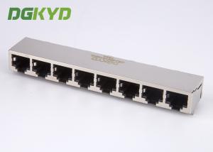 Buy cheap Shielded 8 position abreast rj45 ethernet jack without LED product