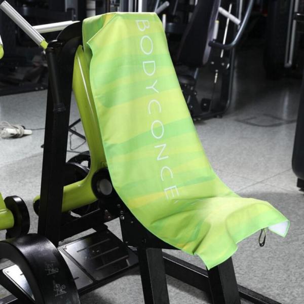 Antibacterial Custom Printed Towel Microfiber Sports Towels Non Abrasive Soft Touch