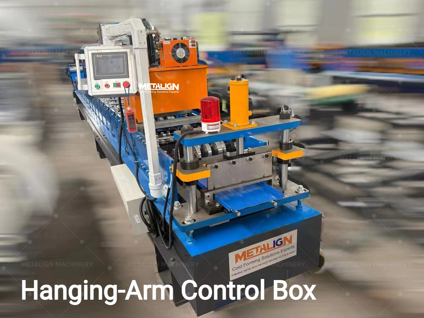 High Efficiency Rack Roll Forming Machine with 18 Forming Stations and 5.5Kw Motor Power