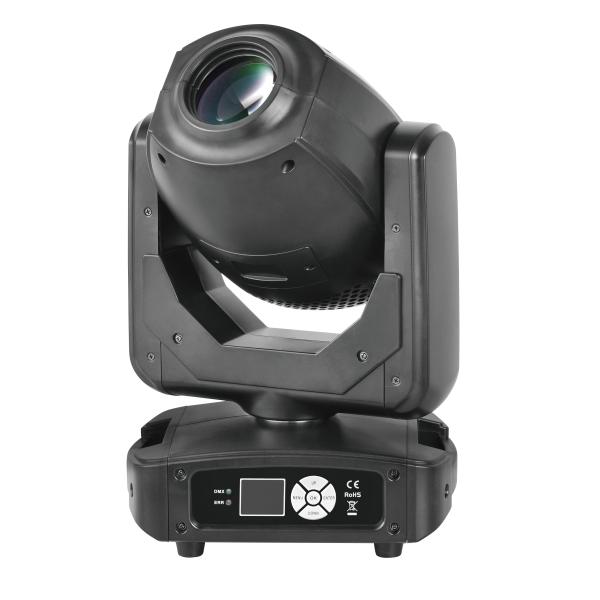 Stage 200W Bulb Power Moving Head Beam Lights With High CRI Ra 80