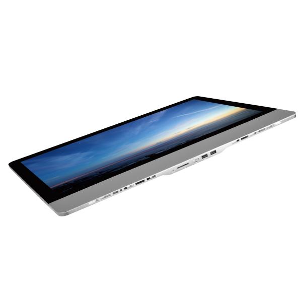 White 21.5 Inches Windows Desktop All In One Computers Touch Screen Mutiple Surface