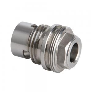 Buy cheap RoHS Certified OEM CNC Machining Stainless Steel Pipe Part for Precision Applications product