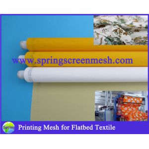 China Flatbed Textile Printing Mesh Material Polyester Fabric on sale