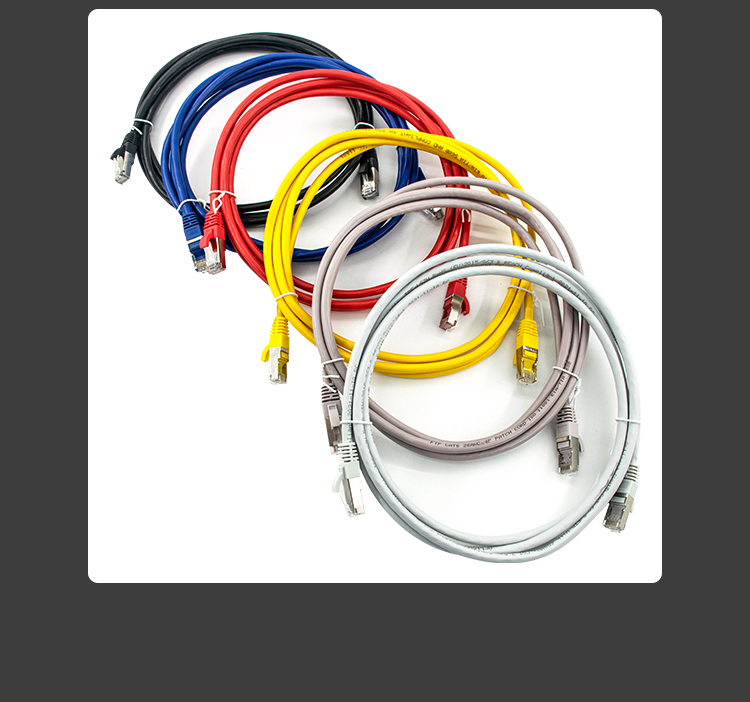 7/0.12 CCA Conductor Material CAT 6 Ethernet Cable 1m 2m 3m 5m UTP Patch Cord RJ45 Cable