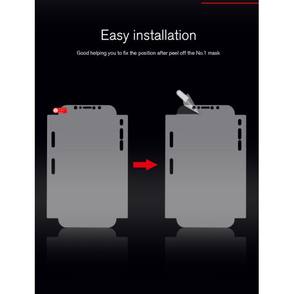 new full edge cover distributor self heal for Samsung S8+ screen protector film