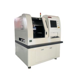 Buy cheap Fiducial Recognition Laser PCB Depaneling Machine Optional Stainless Steel Inline product