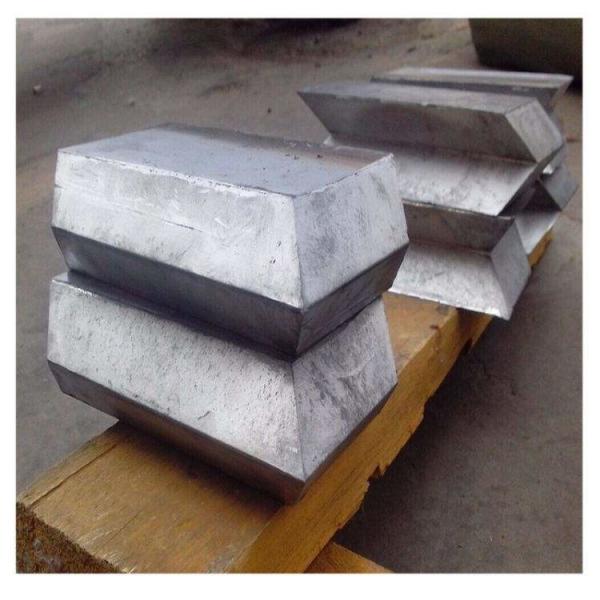 Double Herringbone Lead Shielding Bricks Customized 15Mm For Industrial NDT