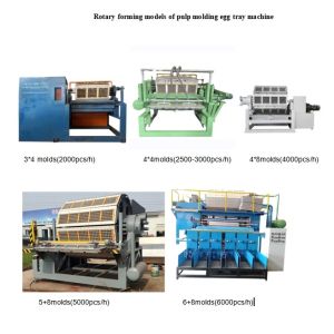 Buy cheap 70-150kw Rotary Egg Tray Machine Large Capacity Customizable product