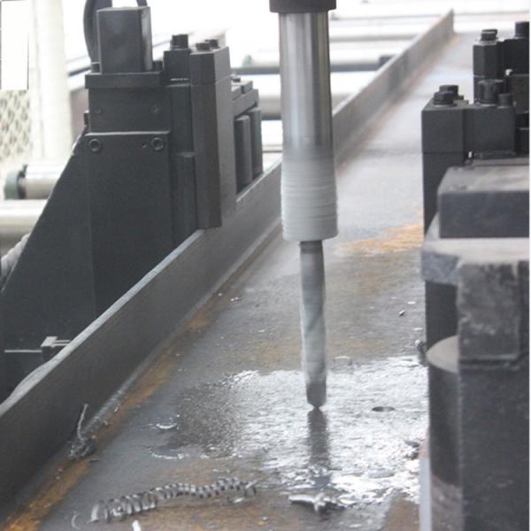 High Speed CNC H Beam Drilling Machine Line Nine Drill Heads On Top / Left / Right