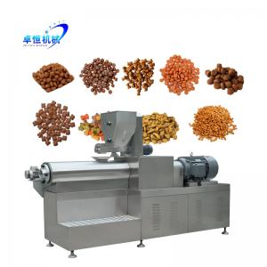 China Pet Food Manufacturing Machine with Stainless Steel Material and Video Inspection on sale