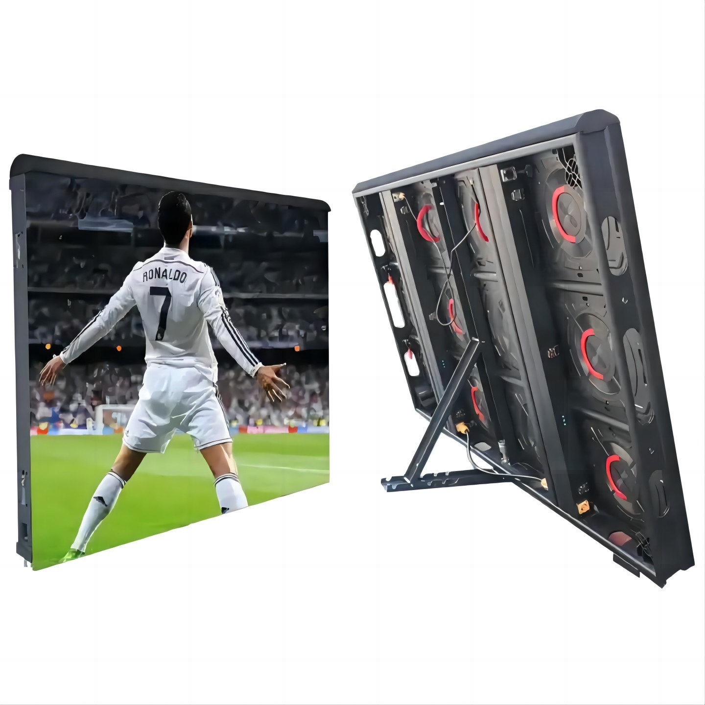 Buy cheap Lightweight Stadium LED Screen Aluminum Perimeter LED Display Banner product